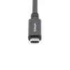StarTech.com 6 pėdų (1,8 m) USB-C į USB-C kabelis – 5A, 100W PD 3.0 – sertifikuota veikia su Chromebook – USB-IF sertifikuota – M/M – USB 3.0 5Gbps – USB-C įkrovimo kabelis – USB Type-C kabelis