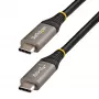 StarTech.com 6 pėdų (2 m) USB C laidas 5 Gbps – Aukštos kokybės USB-C laidas – USB 3.0 (5 Gbps) Type-C laidas – 100 W (5 A) Power Delivery įkrovimas, DP Alt Mode – USB C į C laidas – Įkrovimas ir sinchronizavimas