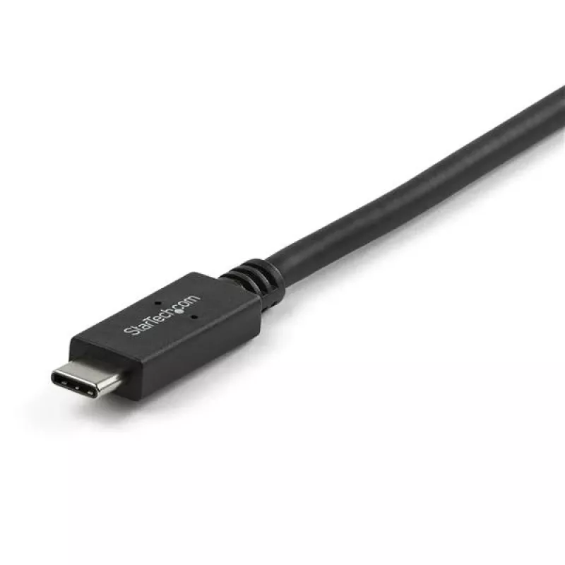 “StarTech.com” 3 pėd. (1 m) USB–USB-C laidas, kištukas/kištukas, 1 m, USB A, USB C, USB 3.2 Gen 2 (3.1 Gen 2), 10 Gbit/s, juodas