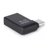 StarTech.com Right kampuotas USB-C to USB-A Adapter, USB 5Gbps, Compact USB-C Male to USB-A Female Adapter, Metal Housing, M/F