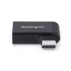 StarTech.com Right kampuotas USB-C to USB-A Adapter, USB 5Gbps, Compact USB-C Male to USB-A Female Adapter, Metal Housing, M/F