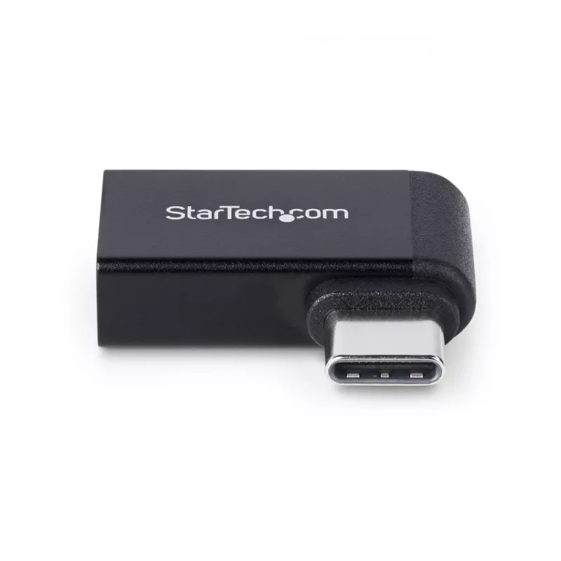 StarTech.com Right kampuotas USB-C to USB-A Adapter, USB 5Gbps, Compact USB-C Male to USB-A Female Adapter, Metal Housing, M/F