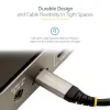 StarTech.com 3ft (1m) USB C kabelis 10Gbps - USB-IF Certified USB-C kabelis - USB 3.1 Type-C kabelis - 100W (5A) Power Delivery Charging, DP Alt Mode - USB C to C Cord - Charge & Sync