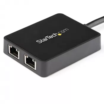 StarTech.com USB 3.0 į dviejų prievadų Gigabit Ethernet adapterį NIC su USB prievadu