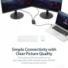 StarTech.com USB 3.0 į dviejų DisplayPort adapterį - 4K 60Hz, 3.2 Gen 1 (3.1 Gen 1), USB Type-A, DisplayPort išvestis, 4096 x 2160 pikselių
