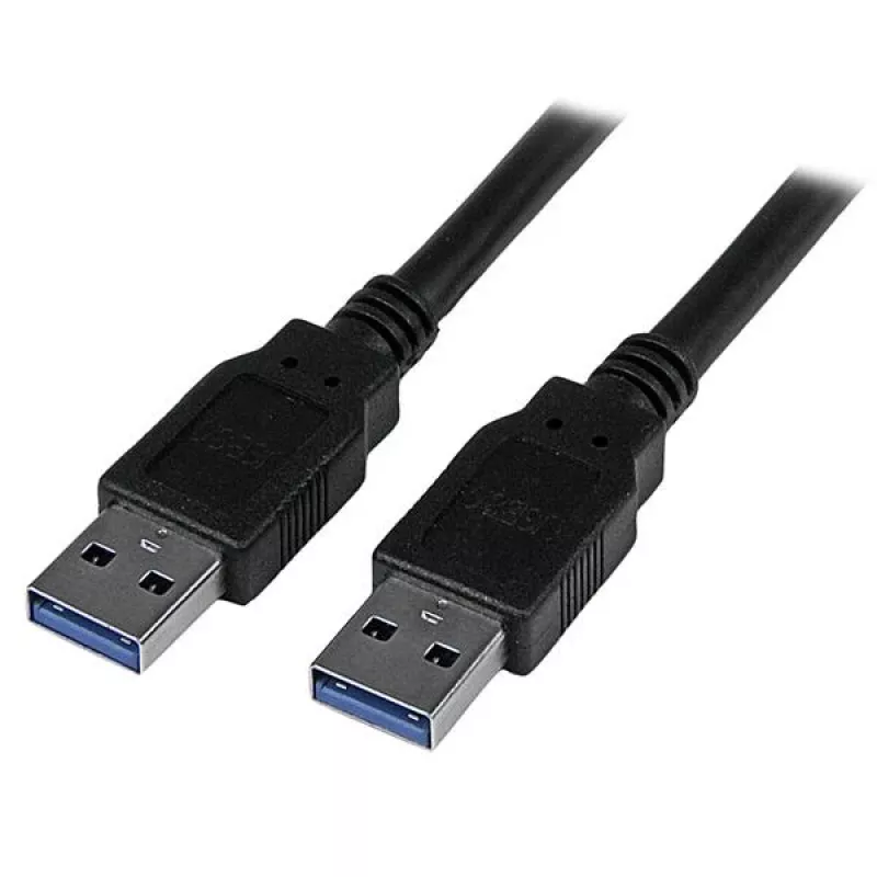 StarTech.com USB 3.0 kabelis - A į A - Vyr/Vyr - 3 m (10 pėd.), 3 m, USB A, USB A, USB 3.2 Gen 1 (3.1 Gen 1), Vyr/Vyr, Juoda