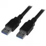 StarTech.com USB 3.0 kabelis - A į A - Vyr/Vyr - 3 m (10 pėd.), 3 m, USB A, USB A, USB 3.2 Gen 1 (3.1 Gen 1), Vyr/Vyr, Juoda