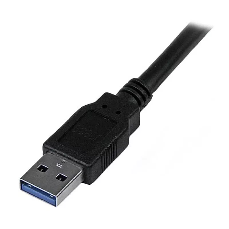 StarTech.com USB 3.0 kabelis - A į A - Vyr/Vyr - 3 m (10 pėd.), 3 m, USB A, USB A, USB 3.2 Gen 1 (3.1 Gen 1), Vyr/Vyr, Juoda