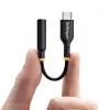 StarTech.com 5 colių (12,7 cm) USB-C į 3,5 mm TRRS ausinių / laisvų rankų įrangos lizdo garso adapteris, USB Type-C pagalbinis raktas, 32 bitų DAC, palaiko USB-C / Thunderbolt, nešiojamam kompiuteriui / telefonui / planšetiniam kompiuteriui