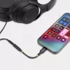 StarTech.com 5 colių (12,7 cm) USB-C į 3,5 mm TRRS ausinių / laisvų rankų įrangos lizdo garso adapteris, USB Type-C pagalbinis raktas, 32 bitų DAC, palaiko USB-C / Thunderbolt, nešiojamam kompiuteriui / telefonui / planšetiniam kompiuteriui