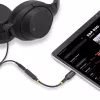 StarTech.com 5 colių (12,7 cm) USB-C į 3,5 mm TRRS ausinių / laisvų rankų įrangos lizdo garso adapteris, USB Type-C pagalbinis raktas, 32 bitų DAC, palaiko USB-C / Thunderbolt, nešiojamam kompiuteriui / telefonui / planšetiniam kompiuteriui