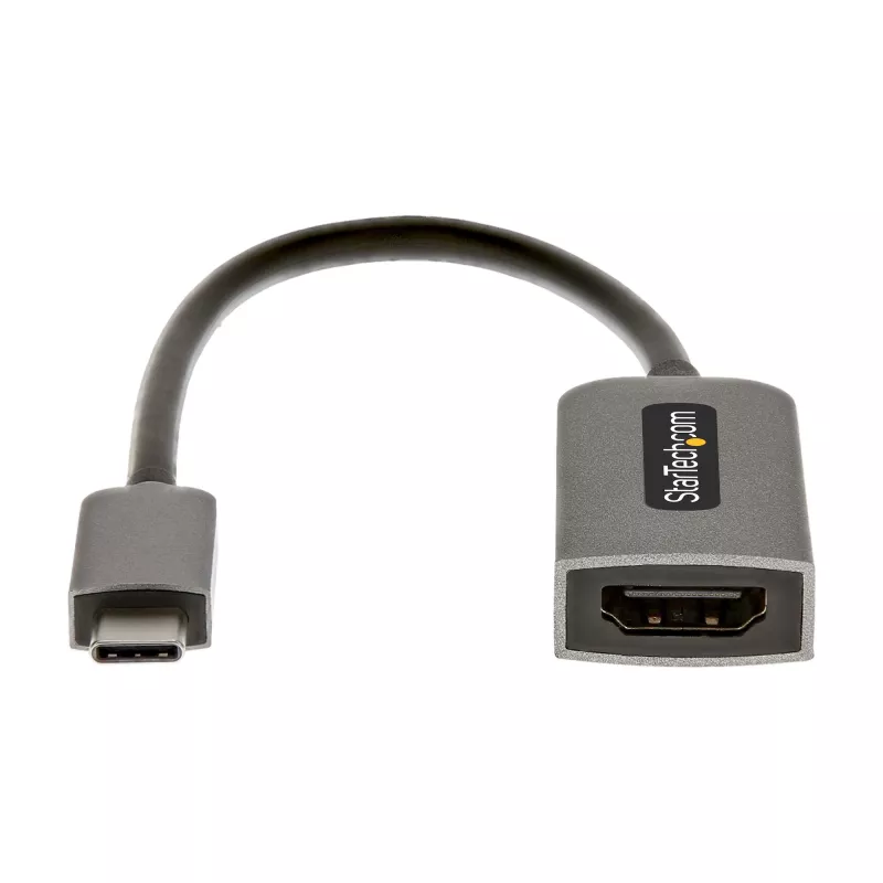 StarTech.com USB-C to HDMI Adapter, 4K 60Hz Video, HDR10, USB-C to HDMI Monitor Dongle, USB4 / Thunderbolt Suderinama