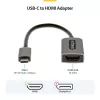 StarTech.com USB-C to HDMI Adapter, 4K 60Hz Video, HDR10, USB-C to HDMI Monitor Dongle, USB4 / Thunderbolt Suderinama