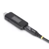 StarTech.com USB-C maitinimo testeris, skaitmeninis multimetras, dvikryptis įtampos ir srovės matuoklis, iki 240 W PD EPR, nešiojamasis USB-C kabelio ir prievado maitinimo matuoklis