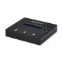 „StarTech.com“ atskiras USB atmintinės kopijuoklis ir trintuvas 1:2, kelių USB atmintinių kopijavimo įrenginys, sistemos, failų ir viso disko kopijavimas 1,5 GB/min greičiu, vienkartinis ir 3 kartų saugus trynimas, LCD ekranas – TAA