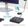 „StarTech.com“ atskiras USB atmintinės kopijuoklis ir trintuvas 1:2, kelių USB atmintinių kopijavimo įrenginys, sistemos, failų ir viso disko kopijavimas 1,5 GB/min greičiu, vienkartinis ir 3 kartų saugus trynimas, LCD ekranas – TAA