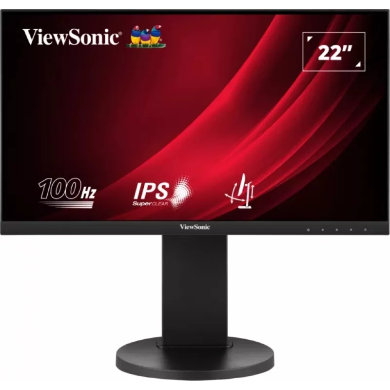Viewsonic VG Series VG2208A-HD kompiuterio monitorius 55,9 cm (22 colių) 1920 x 1080 pikselių Full HD LED juodas