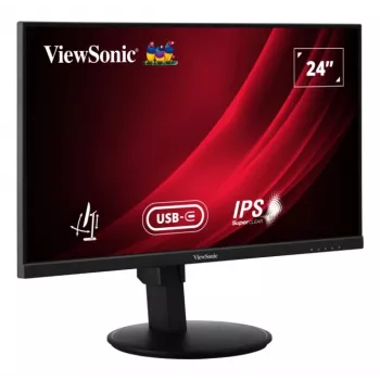 Viewsonic VG Series VG2409-MHDU-2 kompiuterio monitorius 60,5 cm (23,8 col.) 1920 x 1080 pikselių Full HD LED juodas
