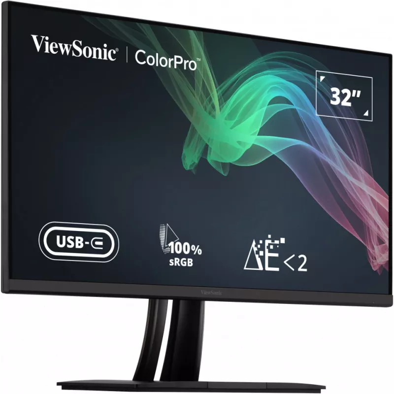 Viewsonic VP56 kompiuterio monitorius 81,3 cm (32 coliai) 3840 x 2160 pikselių 4K Ultra HD LED juodas