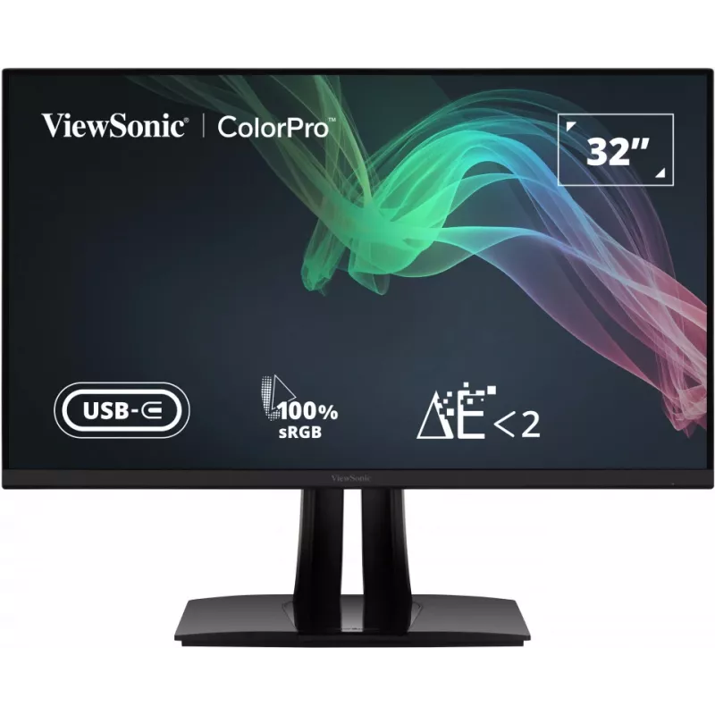 Viewsonic VP56 kompiuterio monitorius 81,3 cm (32 coliai) 3840 x 2160 pikselių 4K Ultra HD LED juodas