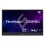 Viewsonic VX1654 nešiojamasis televizorius / monitorius Nešiojamasis monitorius Juoda 39,6 cm (15,6 col.) LED 1920 x 1080 pikselių