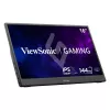 Viewsonic VX1654 nešiojamasis televizorius / monitorius Nešiojamasis monitorius Juoda 39,6 cm (15,6 col.) LED 1920 x 1080 pikselių
