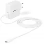StarTech.com USB-C sieninis įkroviklis - USB-C nešiojamojo kompiuterio įkroviklis 60W PD - 6 pėdų/2 m laidas - Universalus kompaktiškas C tipo maitinimo adapteris - Dell XPS/Lenovo X1 Carbon/HP EliteBook/MacBook - USB IF/CE sertifikuotas