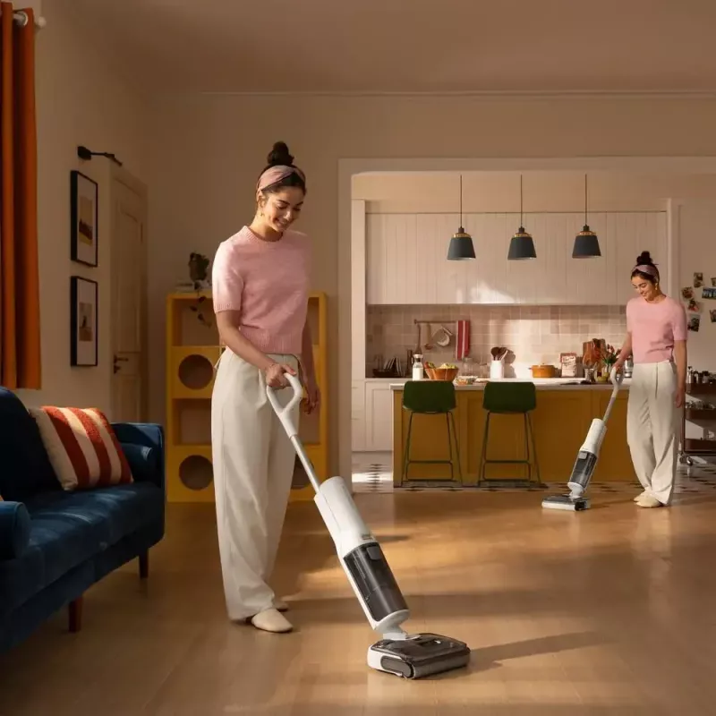 „Roborock F25 RT“ belaidis dulkių siurblys, akumuliatorinis, sausam ir šlapiam valymui, be maišelio, baltas, 2,5 Ah