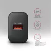 Axagon ACU-QC18 QC 3.0 1× OUTPUT sieninis įkroviklis 18W, patalpų, kintamoji srovė, juodas
