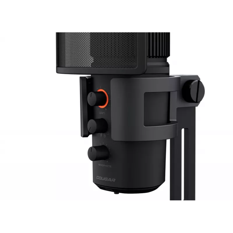 COUGAR Studio Microphone Screamer-X, studijinis mikrofonas, -45 dB, 20 - 20000 Hz, 16 bitų, 48 kHz, 120 dB