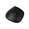 Pelė CANYON MW-25 ergonomiška LED AA dviejų režimų belaidė juoda