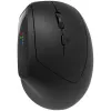 Pelė CANYON MW-25 ergonomiška LED AA dviejų režimų belaidė juoda