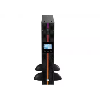 Vertiv Liebert GXE3-1000IRT2UXL nepertraukiamo maitinimo šaltinis (UPS) dvigubo keitimo (online) 1 kVA 900 W 8 kintamosios srovės lizdai