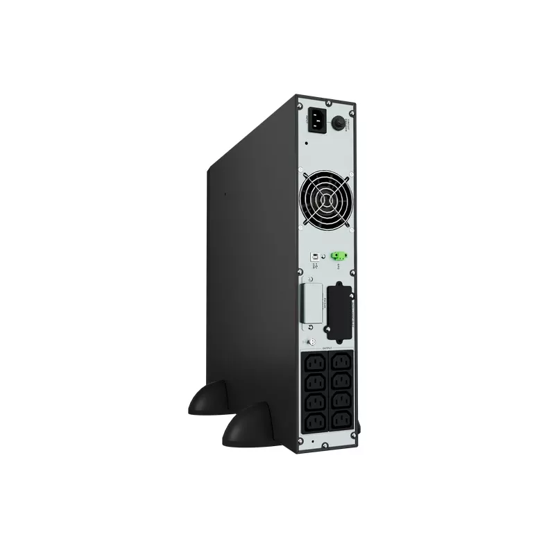 Vertiv Liebert GXE3-1000IRT2UXL nepertraukiamo maitinimo šaltinis (UPS) dvigubo keitimo (online) 1 kVA 900 W 8 kintamosios srovės lizdai