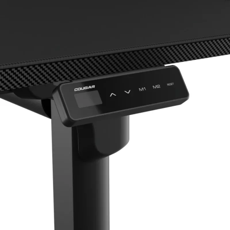 Stalas COUGAR Gaming E-GRAV 180 Juodas Stačiakampis Anglies pluoštas 180x80cm