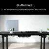 Stalas COUGAR Gaming E-GRAV 180 Juodas Stačiakampis Anglies pluoštas 180x80cm