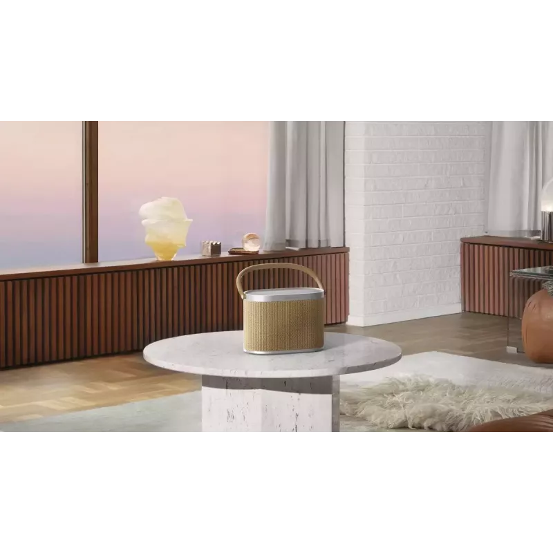 Bang & Olufsen Beosound A5 nešiojamoji kolonėlė, Dark Oak (gaubtas ir rankena)