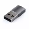 Kabelio lyčių keitiklis Satechi ST-TAUCM USB-A į USB-C pilkas