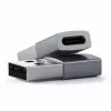 Kabelio lyčių keitiklis Satechi ST-TAUCM USB-A į USB-C pilkas