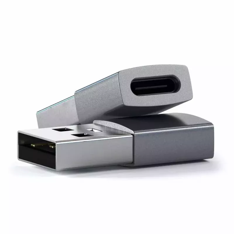 Kabelio lyčių keitiklis Satechi ST-TAUCM USB-A į USB-C pilkas