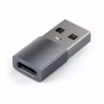 Kabelio lyčių keitiklis Satechi ST-TAUCM USB-A į USB-C pilkas