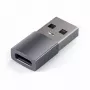 Kabelio lyčių keitiklis Satechi ST-TAUCM USB-A į USB-C pilkas