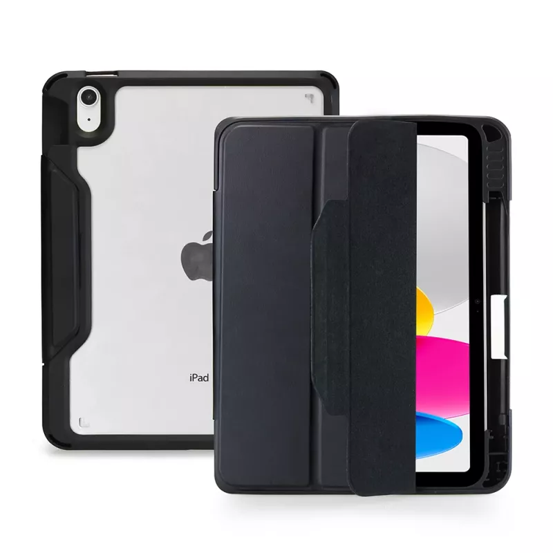 DEQSTER Rugged MAX dėklas iPad 10.9 colių (10-osios kartos), juodas