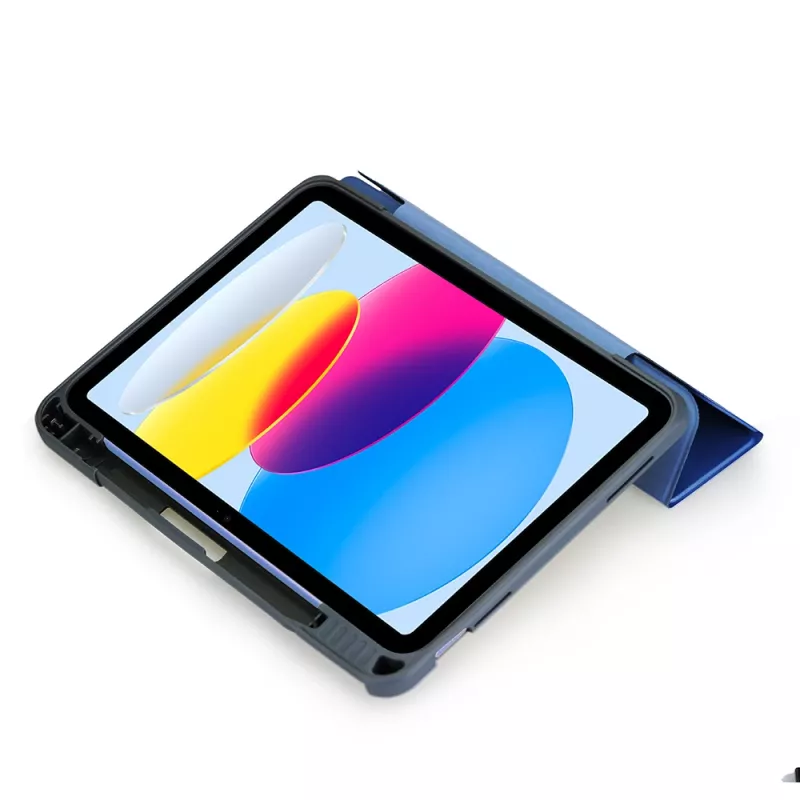 DEQSTER Rugged MAX dėklas iPad 10.9″ (10-os kartos), atverčiamas dėklas, Apple, iPad 10 Gen., 27.7 cm (10.9 colio), 330 g