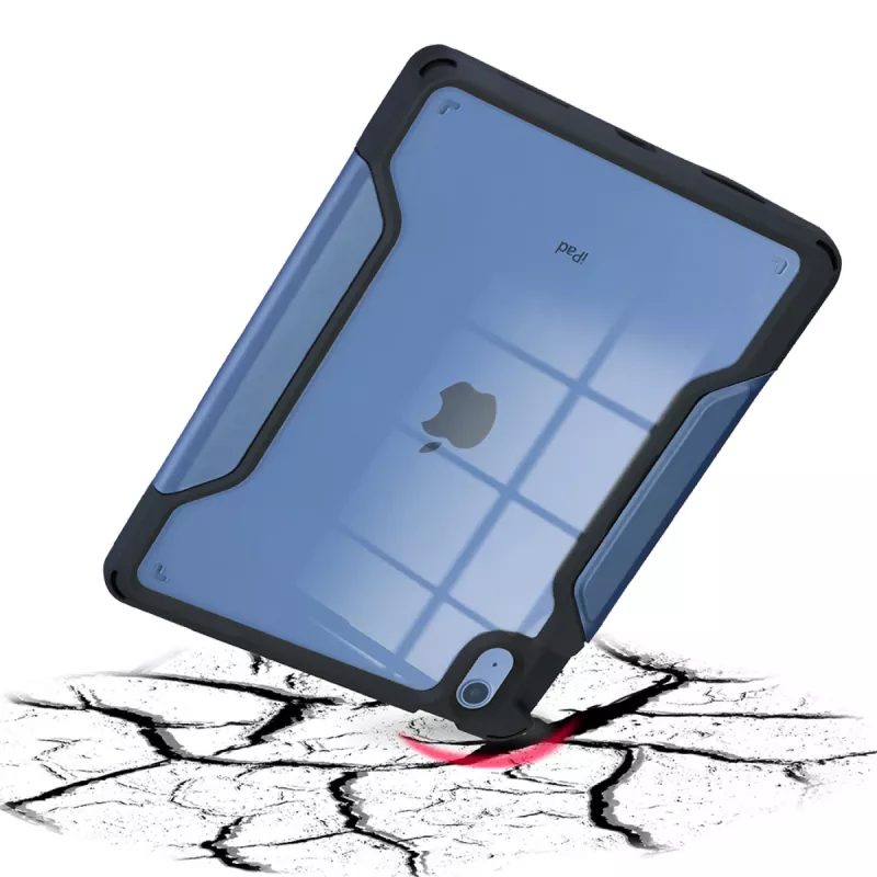 DEQSTER Rugged MAX dėklas iPad 10.9″ (10-os kartos), atverčiamas dėklas, Apple, iPad 10 Gen., 27.7 cm (10.9 colio), 330 g