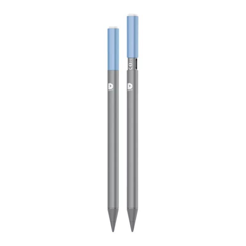 DEQSTER Pencil 2, Planšetinis kompiuteris, Apple, Mėlyna, Pilka, Apple iPad nuo 2018 m., Pilka, Aliuminis, Polikarbonatas (PC), Polioksimetilenas (POM)