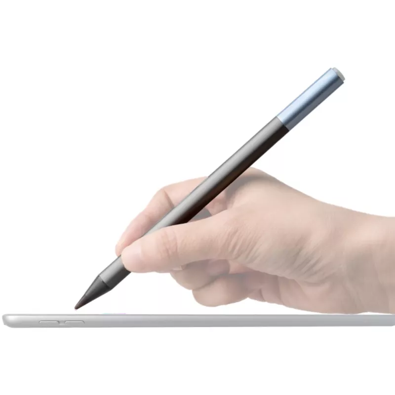 DEQSTER Pencil 2, Planšetinis kompiuteris, Apple, Mėlyna, Pilka, Apple iPad nuo 2018 m., Pilka, Aliuminis, Polikarbonatas (PC), Polioksimetilenas (POM)