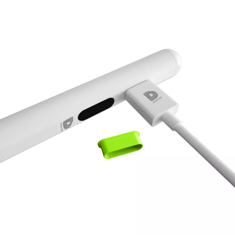 DEQSTER Pencil Lite, Planšetė, Apple, Balta, iPad, Aliuminis, Polioksimetilenas (POM), Integruota