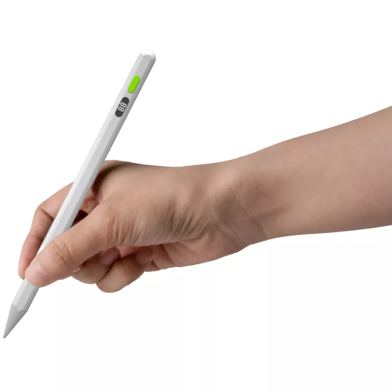 DEQSTER Pencil Lite, Planšetė, Apple, Balta, iPad, Aliuminis, Polioksimetilenas (POM), Integruota