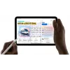 Planšetinis kompiuteris Apple iPad mini Wi‑Fi 128GB Violetinė — 8,3 colio (21,1 cm) LED 2266×1488, A17 Pro, 12MP kameros, Wi‑Fi 6E, 293 g